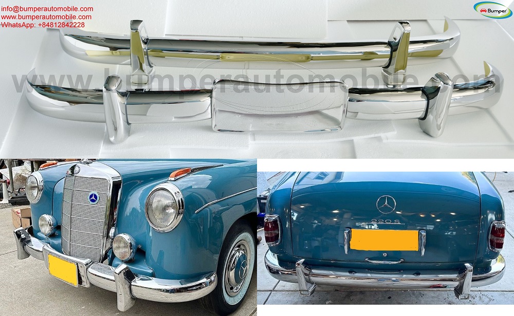 Mercedes Ponton 6-cylinder W180 220A, 220S, 220SE (1954-1960) and 219 (from 1957)