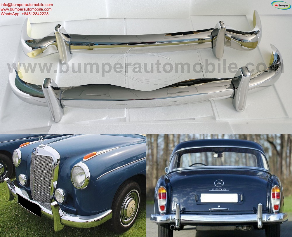 Mercedes Ponton 6-cylinder W180 220A, 220S, 220SE (1954-1960) and 219 (from 1957)